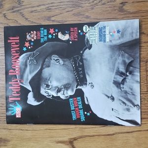 Vintage Y2K Kids Discover Magazine Teddy Roosevelt Volume 15 Issue 9